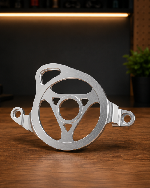 Silver Surron Motor Cover